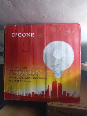 Powerful 16" Wall Fan With Oscillation – IPCONE HT-FW-1601