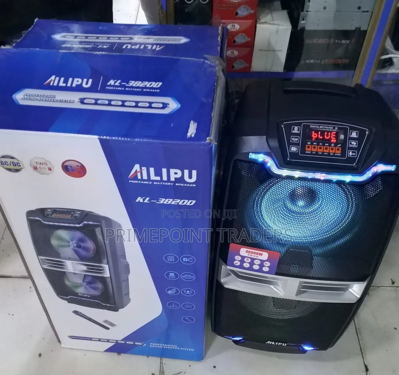 Ailipu Speaker,Portable AC/DC Party Speaker