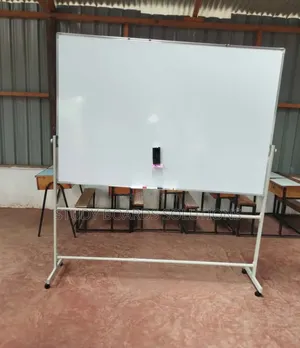 6ft × 4ft Magnetic Whiteboard With Stand–Present With Confidence