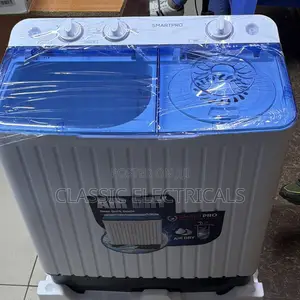 Top Load 8kgs Twin Tub Smartpro Washing Machine @ Ksh17499