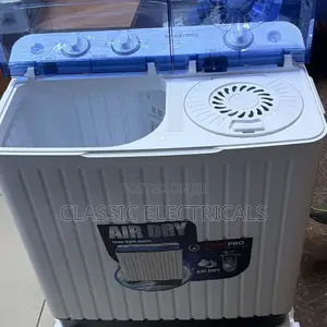 Top Load 8kgs Twin Tub Smartpro Washing Machine @ Ksh17499