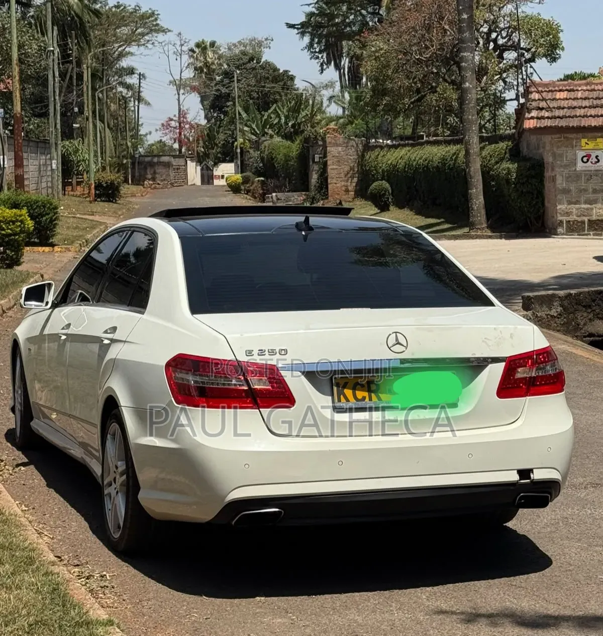 Mercedes-Benz E250 2012 White