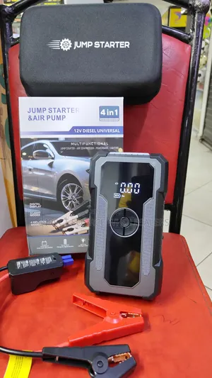 12V Car Jump Starter Power Bank – Emergency Roadside Kit