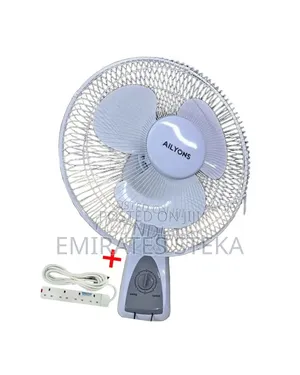 Ailyons 16 Wall Mounted Fan With Extension