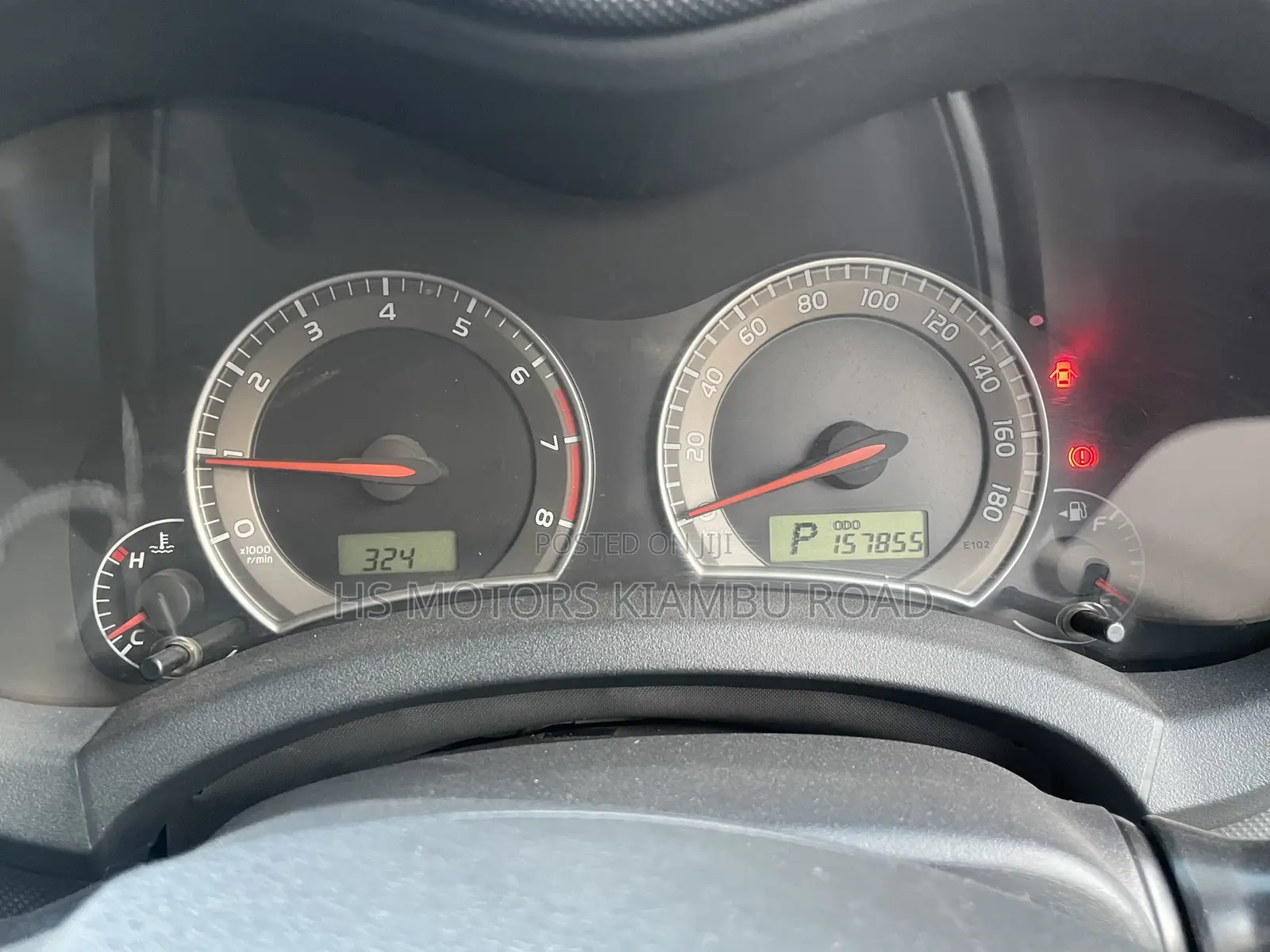 Toyota Aurion 2010 Red