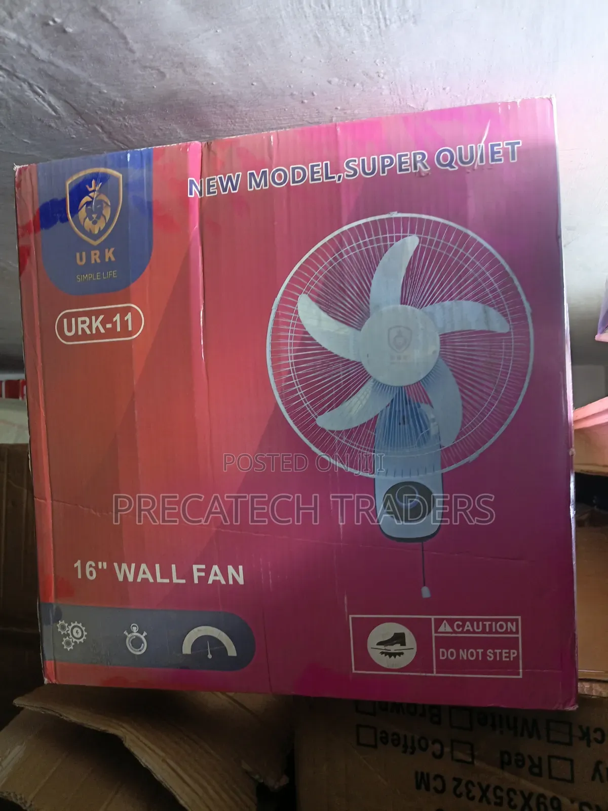 URK-11 Wall Mounted Electric Fan 16 Inch