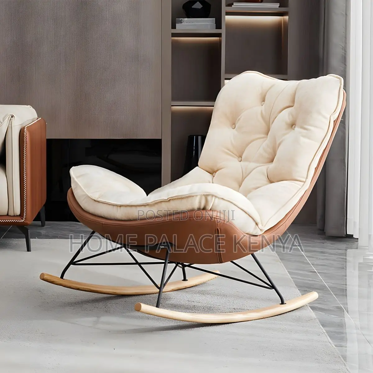 Rocking Chair; Modern Rocking Sofa Chair for Home and Relaxation