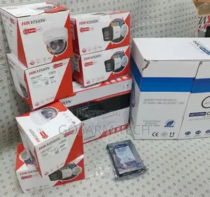 Hikvision 2mp Smart Hybrid IP CCTV Kit With 8Channel NVR Machine