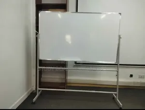 120cm×90cm Whiteboard With Mobile Stand–Large, Flexible & Easy to Move
