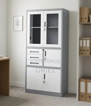 Office Cabinet : Metallic Storage Safe With Safe