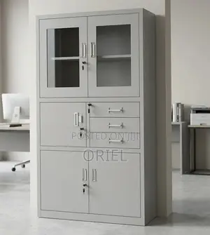 Office Cabinet : Metallic Storage Safe With Safe