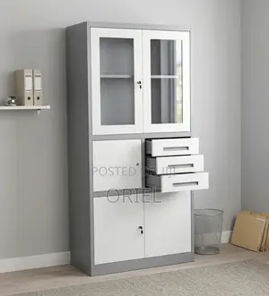 Office Cabinet : Metallic Storage Safe With Safe