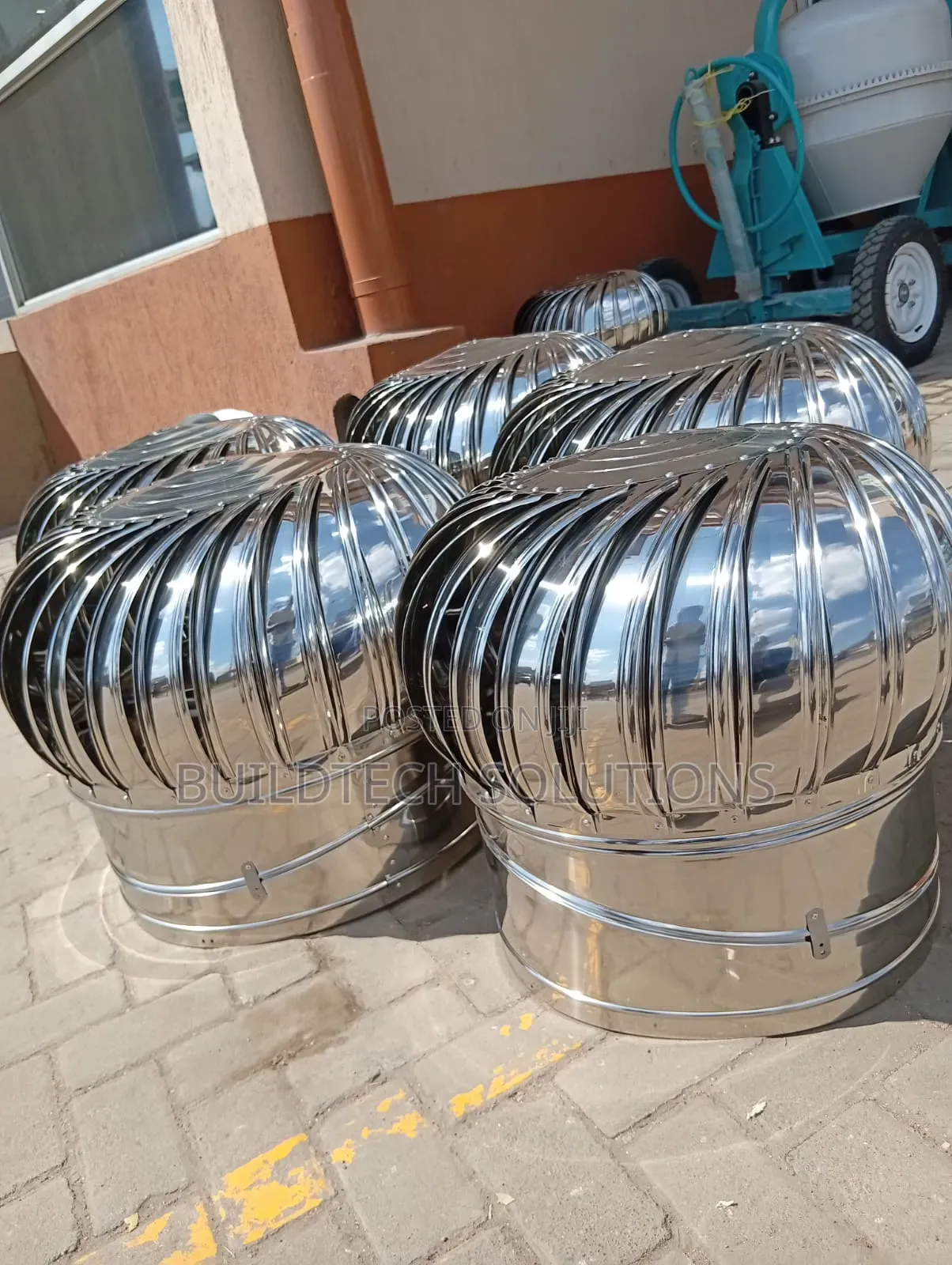 Stainless Steel Rotating Roof Ventilator 600mm