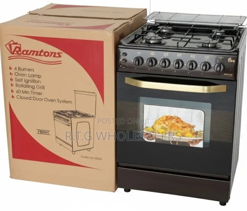 55*60 Ramtons Full Gas Standing Cooker
