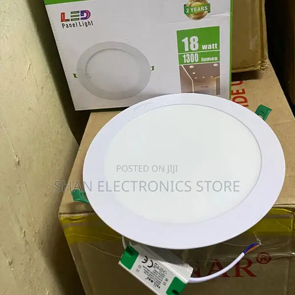 AC 220 - 240V 18W Gypsum Recessed LED Ceiling Light