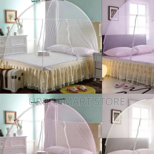 5 by 6 Tent Mosquito Net, in White, Cream, Pink, Purple