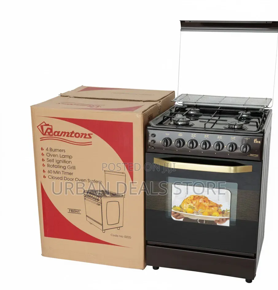 55×60 Ramtons Full Gas Standing Cooker