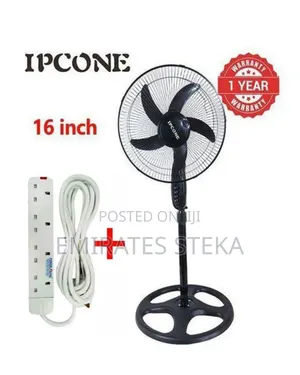 Ipcone Powerful Free Standing Fan 16 Inch
