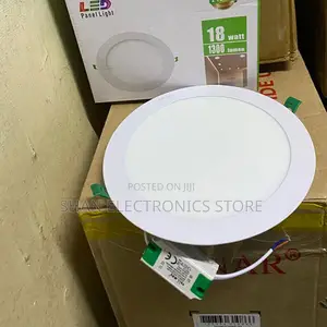 Indoor 18W LED Panel Light for Gypsum Ceiling – Recessed Fit