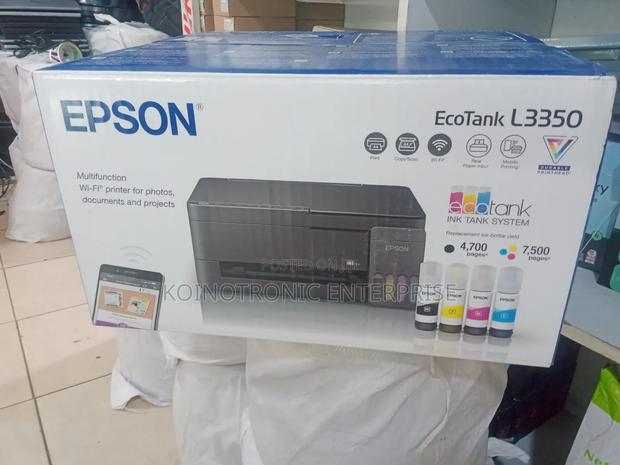 Epson EcoTank L3350 Ink Tank Printer, Print, Copy and Scan – Wi-Fi,