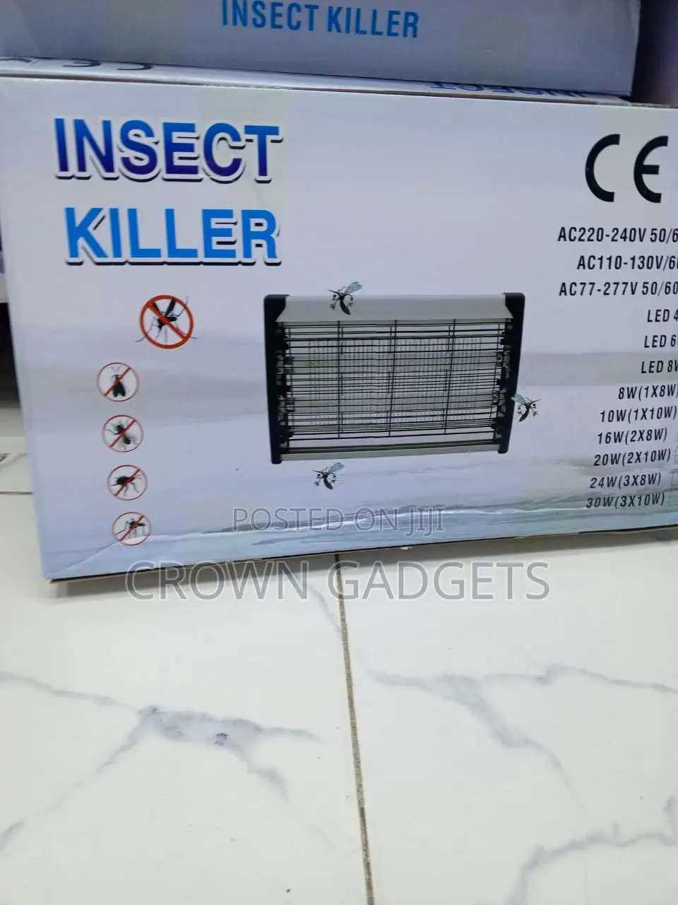 20W Electric Mosquito Killer - UV Insect Zapper for Home