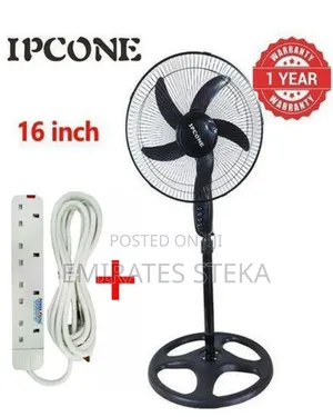 Ipcone 16 Standing Fan With Extension