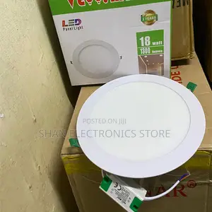18W Round LED Recessed Ceiling Panel Fixture Down Light Lamp