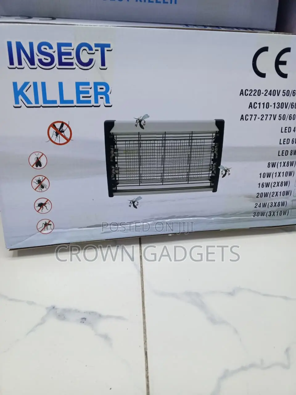 20W UV Electric Mosquito Killer Lamp - Fly & Bug Zapper