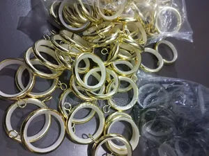 *Heavy Duty Big Size Silent Curtain Ring With Hook*