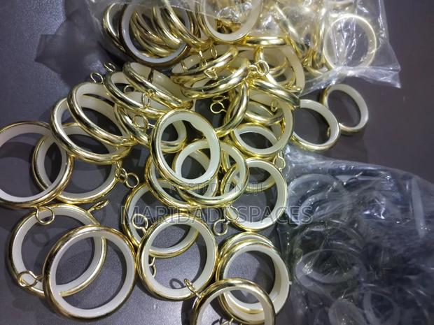 *Heavy Duty Big Size Silent Curtain Ring With Hook* - main view