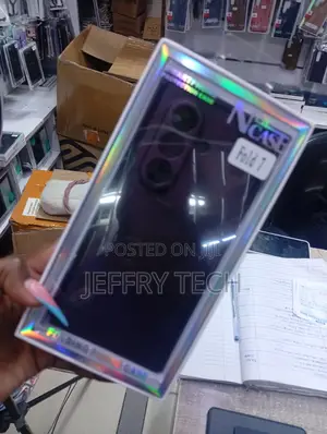 Purple Folding Phone Protection Case in Packaging for the Fold 7