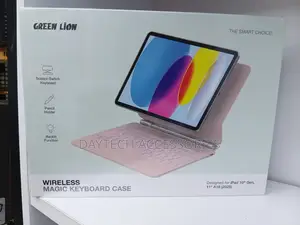 Green Lion Magic Keyboard Pink Case | iPad 11” A16