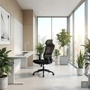 Office Chairs; Headrest Long Backrest Ergonomic Swivel Office Seats