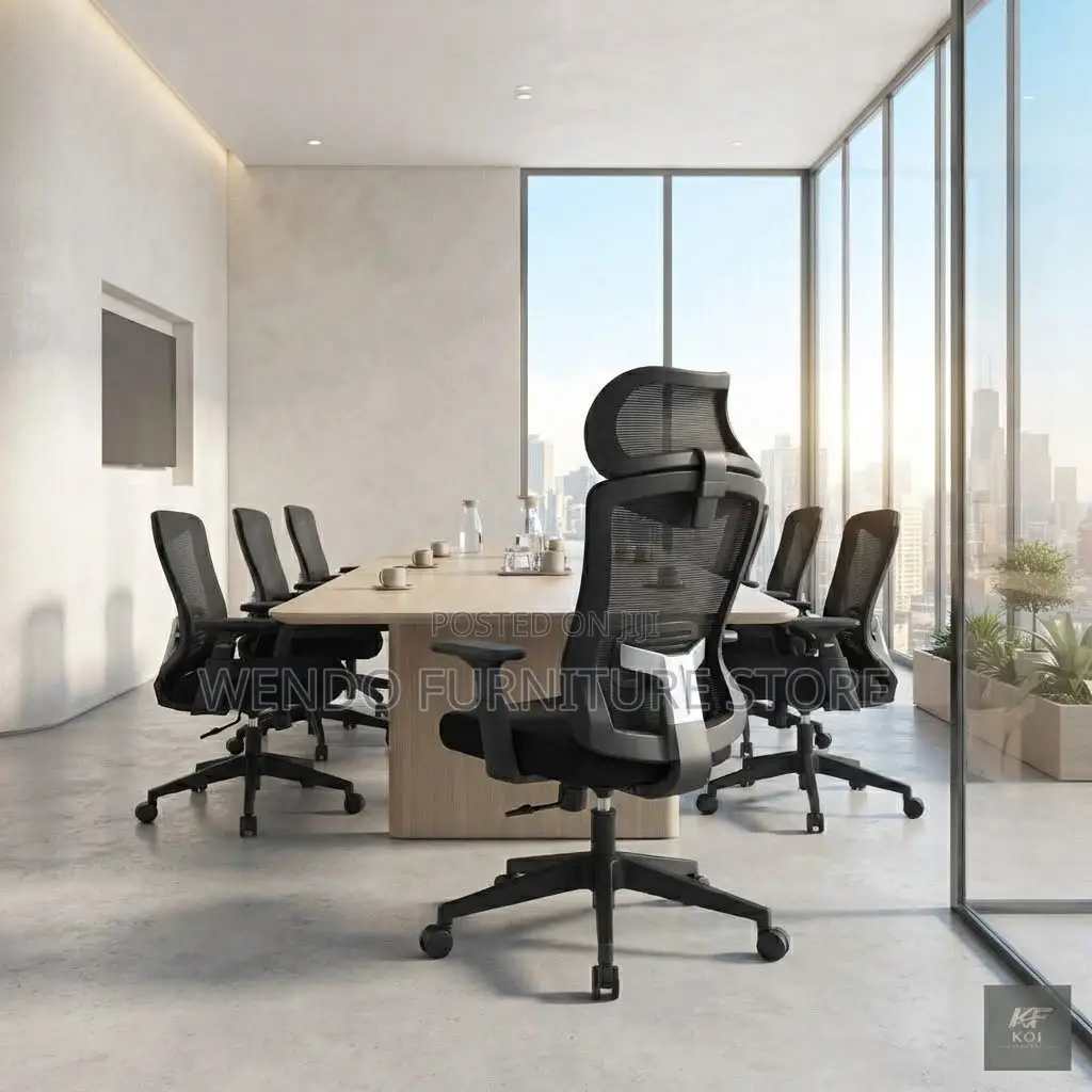 Office Chairs; Headrest Long Backrest Ergonomic Swivel Office Seats
