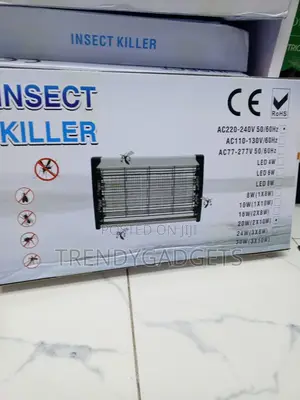 20W Mosquito & Fly Killer - Powerful Electric UV Zapper