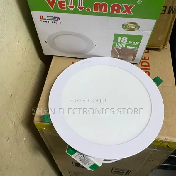 Dimmable LED Panel Recessed Ceiling Lamp Downlight Round 18W LED Panel