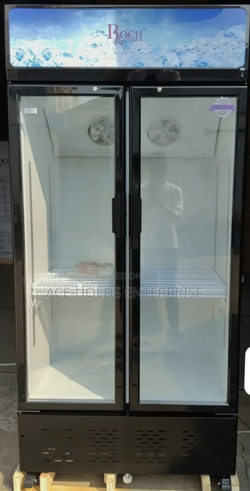 505 Litres Roch Vertical Showcase: RSF-680-O (SIDE BY SIZE) Fridge