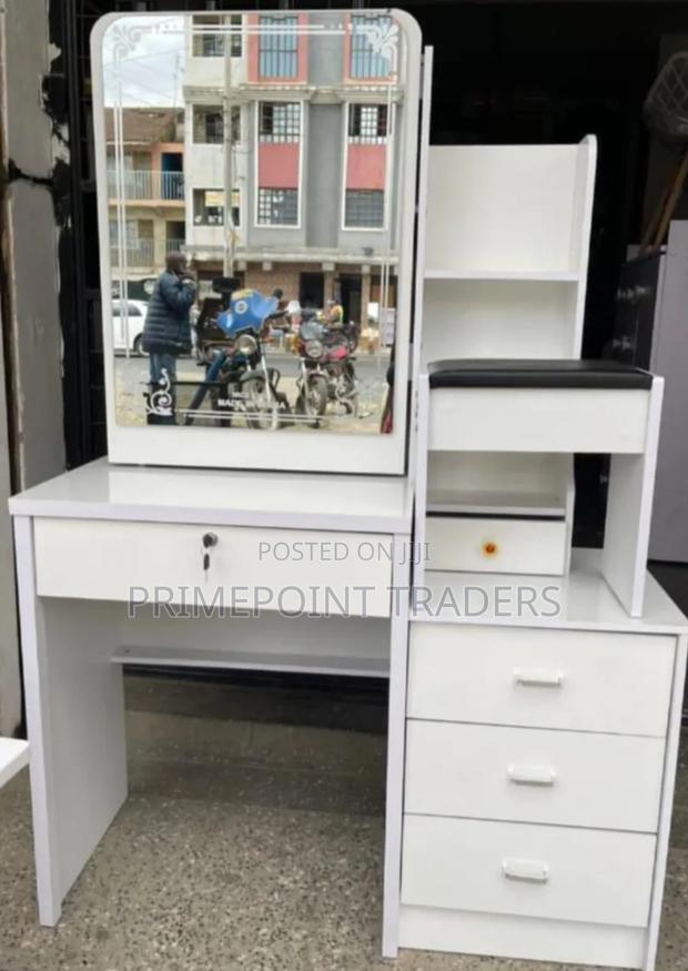 Dressing Table,Modern White Vanity Dressing Table - thumbnail 2