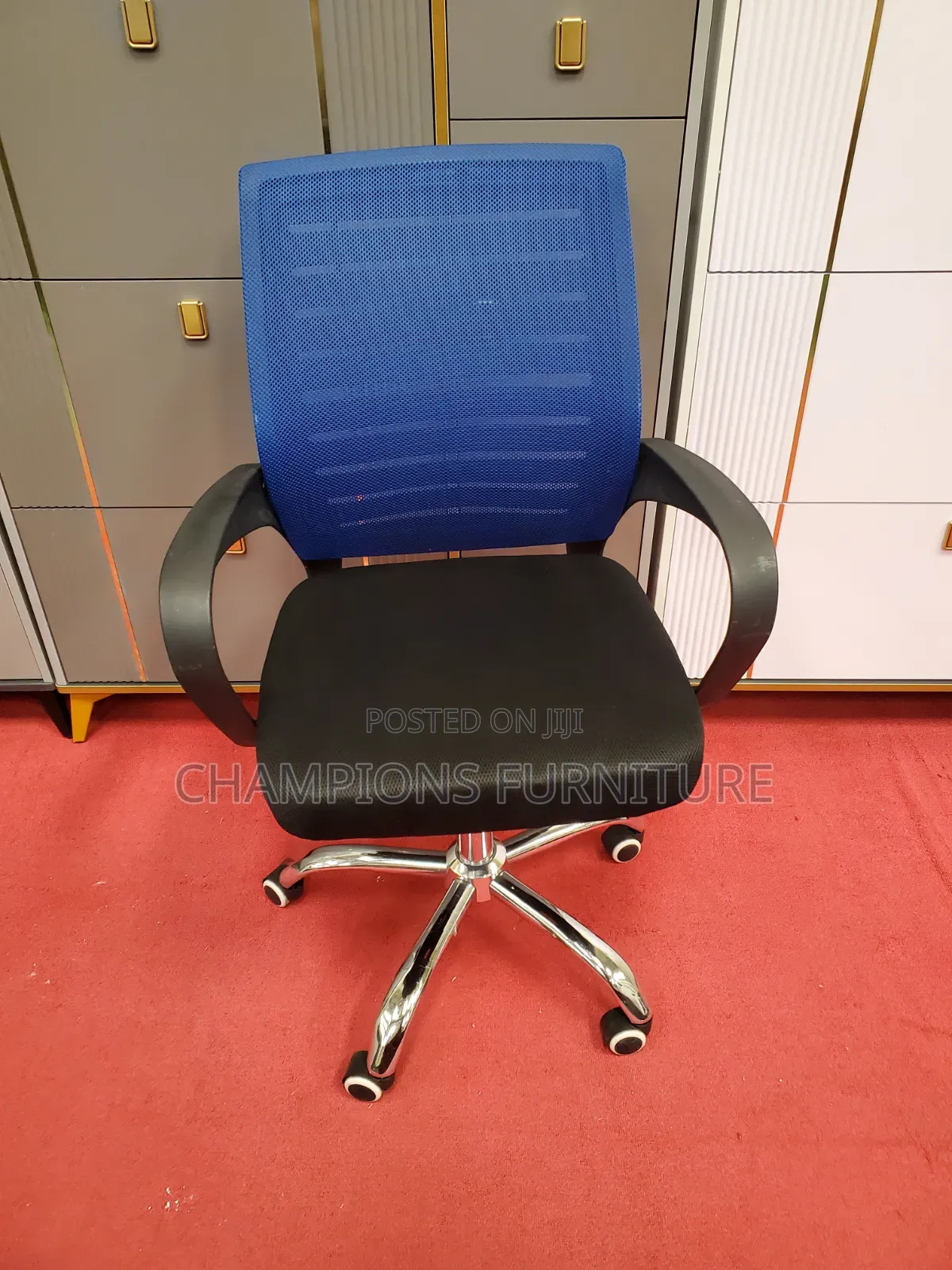 MidBack Cobalt Mesh Office Chair