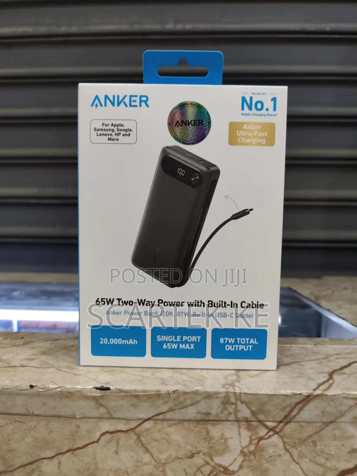 Anker 87W 20000mAh Power Bank