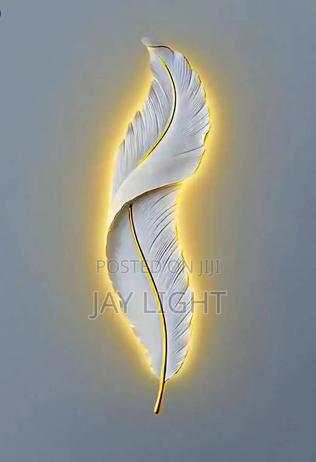 Feather Led Wall Light for TV Back Light Bedside Living Room
