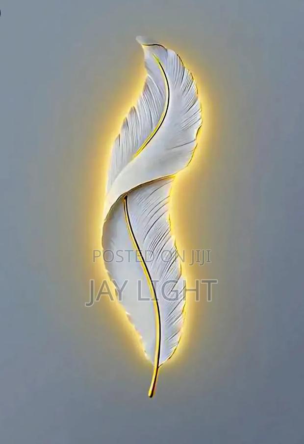 Feather Led Wall Light for TV Back Light Bedside Living Room