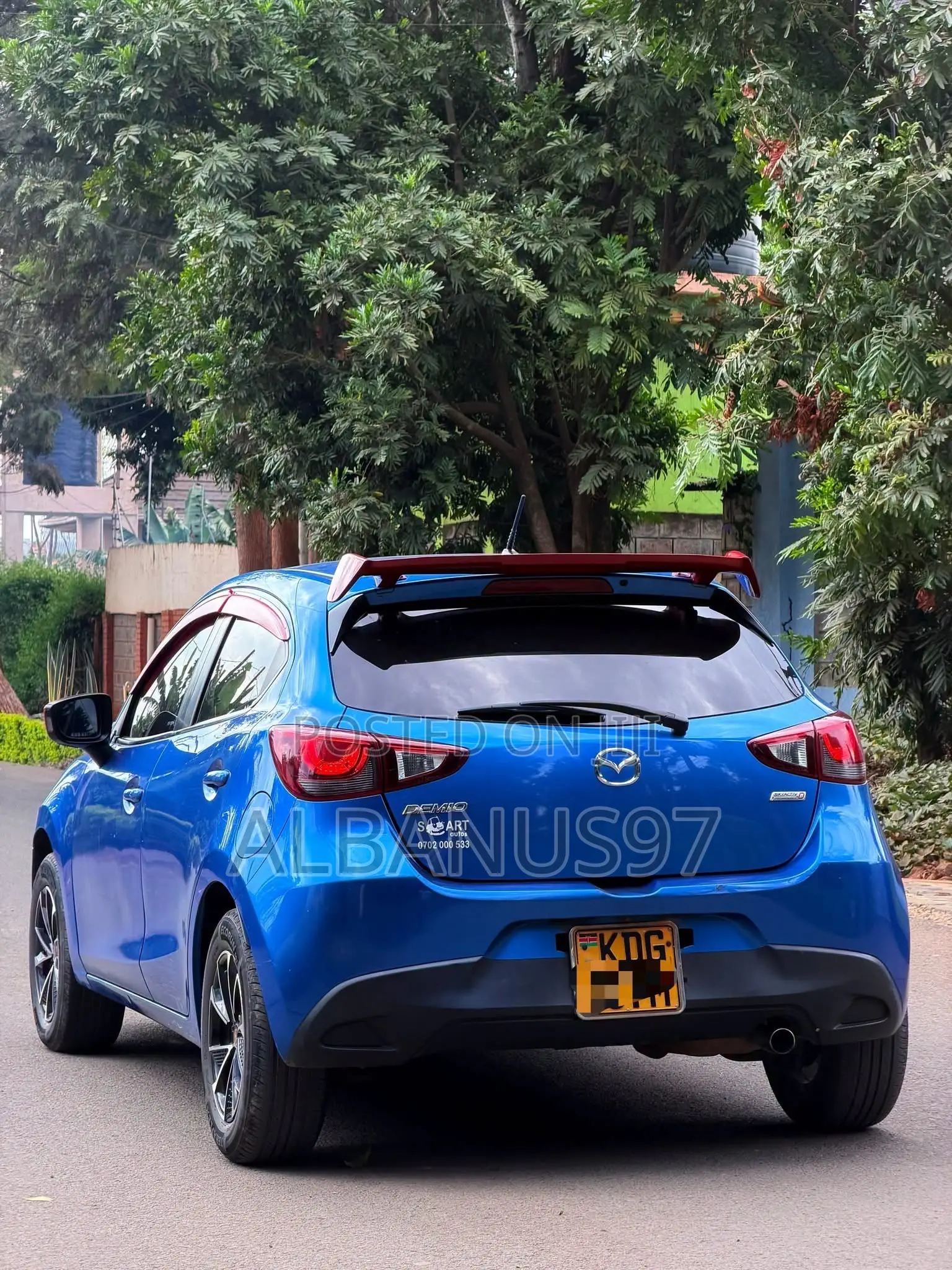 Mazda Demio 2015 Blue