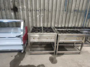 Stainless Steel Square 4 Burner Gascooker