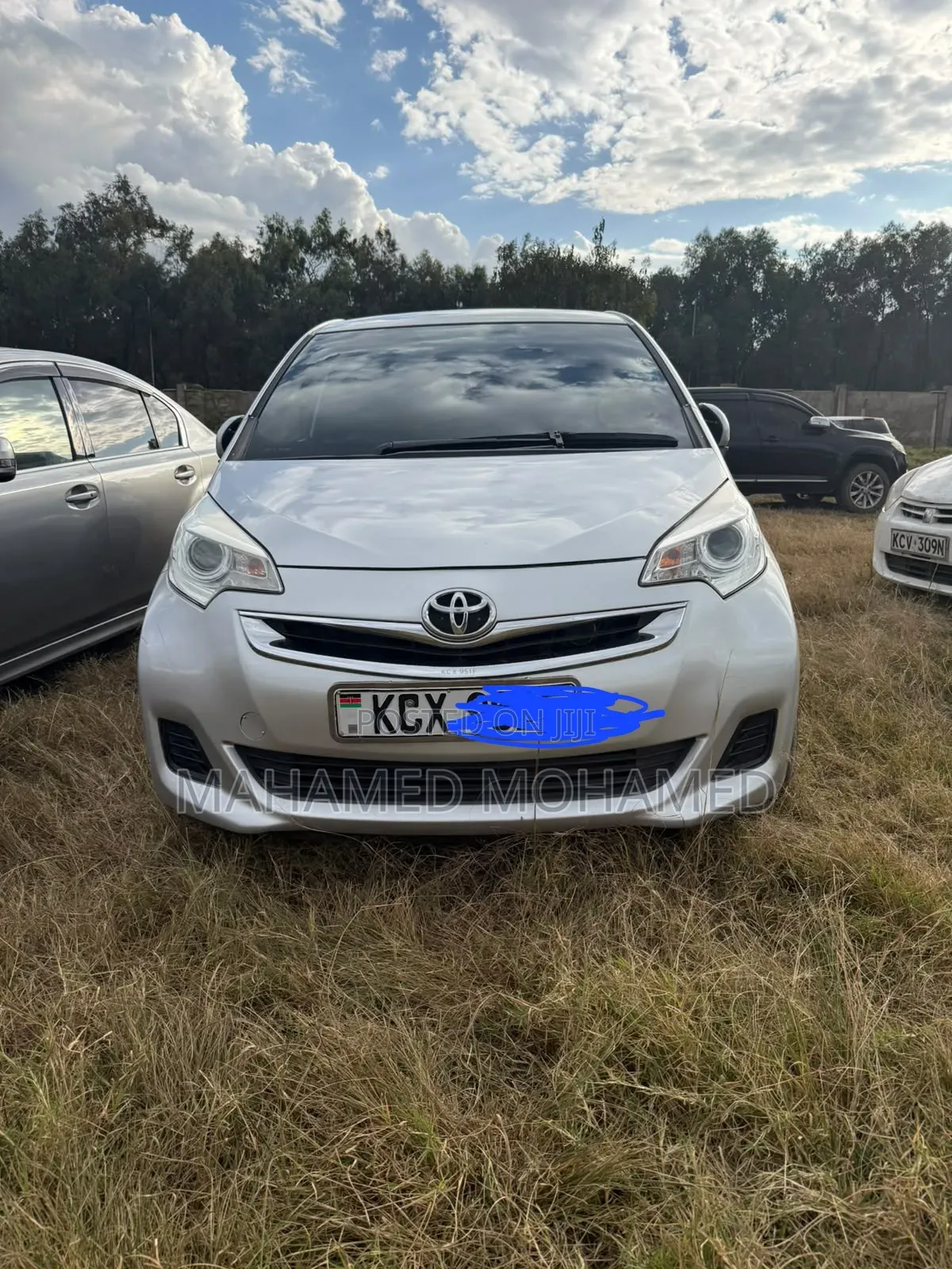 Toyota Ractis 2014 Silver