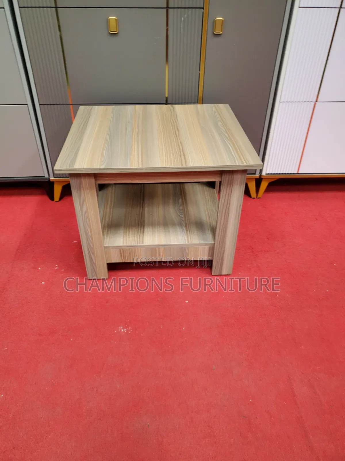 Compact Square Side Table