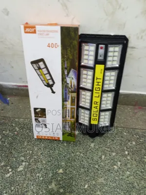 400W Solar LED Street Light – Outdoor Security & Road Lighting
