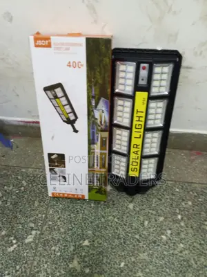 400W Solar LED Street Light – Outdoor Security & Road Lighting