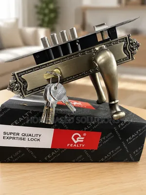 Steel Door Lock With 5 Keys - Fealty