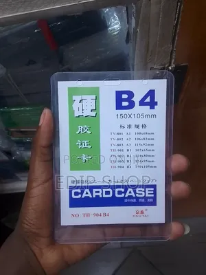 B4 Name Tag Card